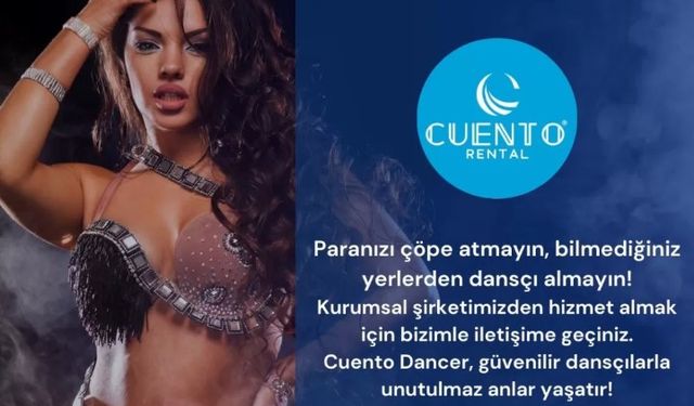İstanbul'da Eve Dansöz Çağırma Hizmeti İçin Cuento