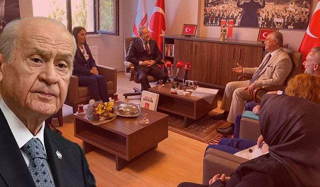 YRP-MHP bayramlaşmasında gaf: Devlet Bey evlenseydi…