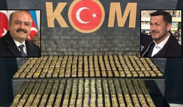 Özel kalemin valizinde 60 kilo kaçak altın bulundu