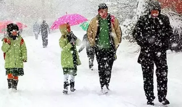 Van Çatak’ta okullar tatil edildi