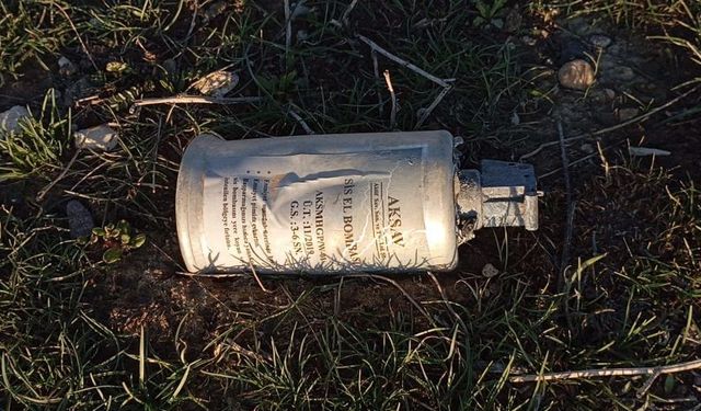 Van'da yaşam alanı içerisine bırakılan onlarca cisim tehlike saçıyor
