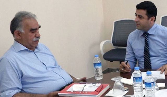 Öcalan'ın yeni süreçte Demirtaş'ı istediği iddia edildi