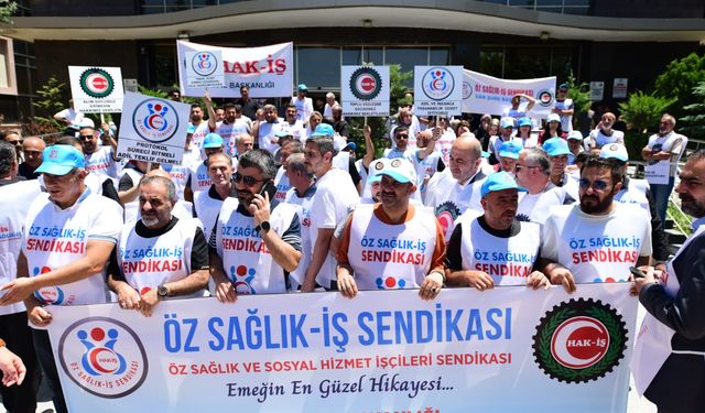 Öz Sağlık-İş Sendikası’ndan Van’da “adil ücret” eylemi: “Geçim derdi göz ardı edilemez”