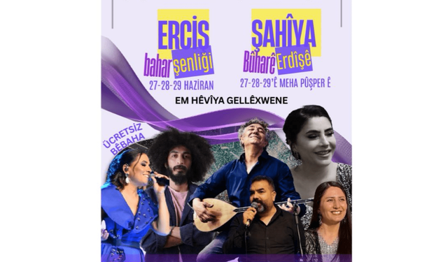 “Zîlan Bahar Şenliği”nin ismi “Erciş Bahar Şenliği” olarak değiştirildi