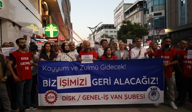 Van’da işten çıkarılan 223 işçi direniyor: “Barış, halkın iradesine saygıyla mümkündür”
