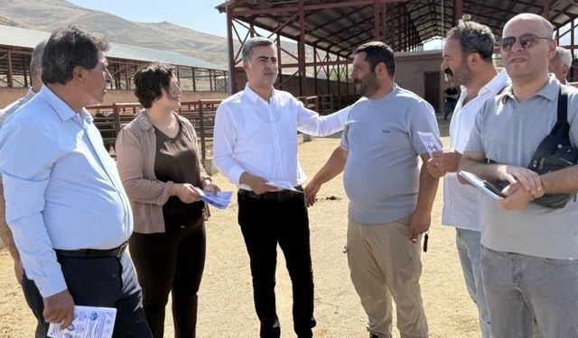 Van'da ilçe ilçe miting çalışmaları devam ediyor