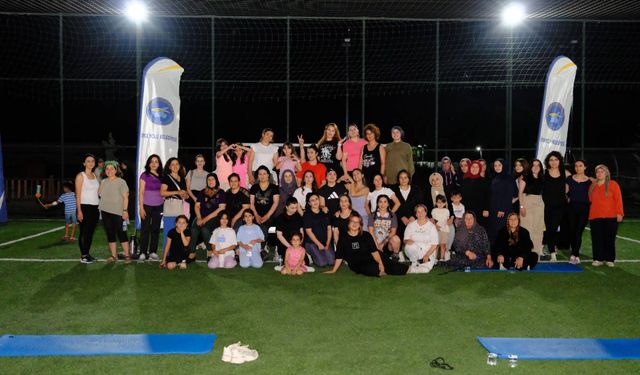 İpekyolu Belediyesi kadınları açık hava spor etkinliğinde buluşturdu