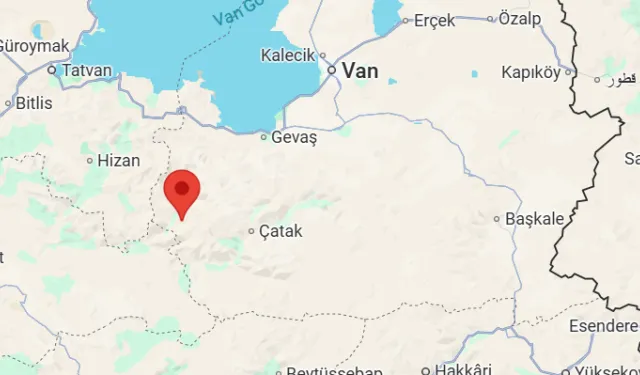 Van’da 3.3 büyüklüğünde deprem meydana geldi