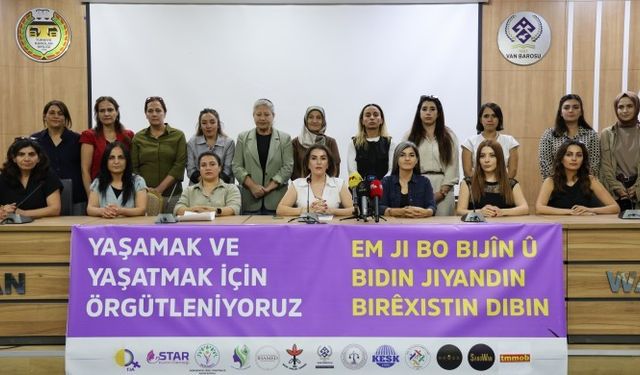 Van'da 'Yaşamak ve yaşatmak için örgütleniyoruz' kampanyası başlatıldı