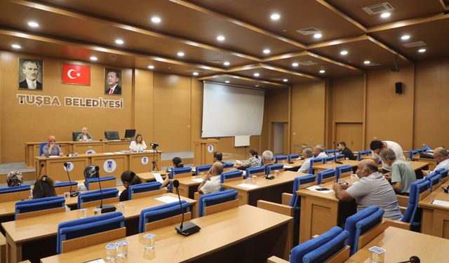 Tuşba Belediyesi’nde Eylül ayı meclis toplantıları tamamlandı