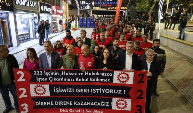 Van'da kayyımın işten çıkardığı 223 işçi 75 gündür direniyor