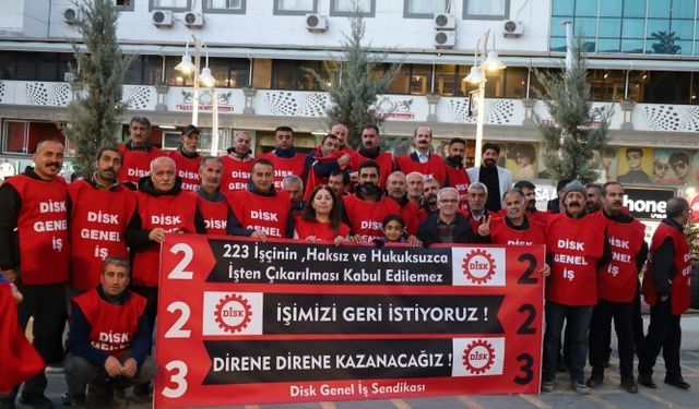 Van'da 223 işçinin direnişi sürüyor