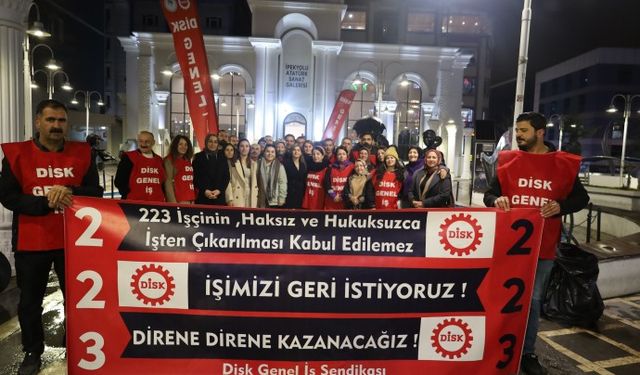 Van'da İşçilerin eylemi 133'üncü gününde