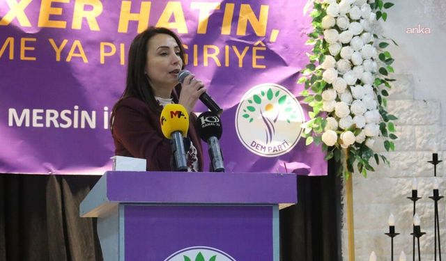 DEM Parti Eş Genel Başkanı Hatimoğulları: Silahsızlanmanın hızlanmasını sağlayacak olan özel bir yasanın çıkarılmasını bekliyoruz