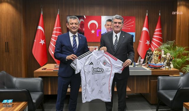 Özgür Özel, Beşiktaş JK Başkanı Adalı ile görüştü
