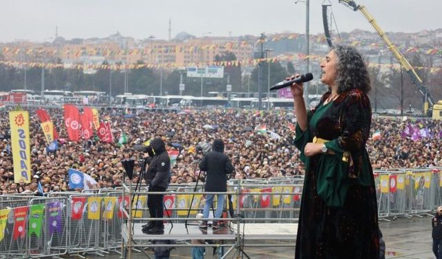 İstanbul Newrozu’nda Sebahat Tuncel’den özgürlük, barış ve siyasi süreç vurgusu