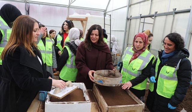 Tuşba’da kadın emeği toprakla buluştu