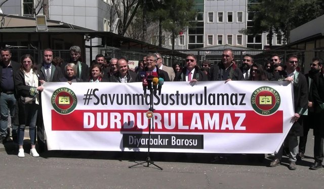 Diyarbakır Barosu Başkanı Güleç: “Hukukun temel ilkeleriyle bağdaşmayan uygulamaların artması; yargıya olan güveni derinden sarsmaktadır”