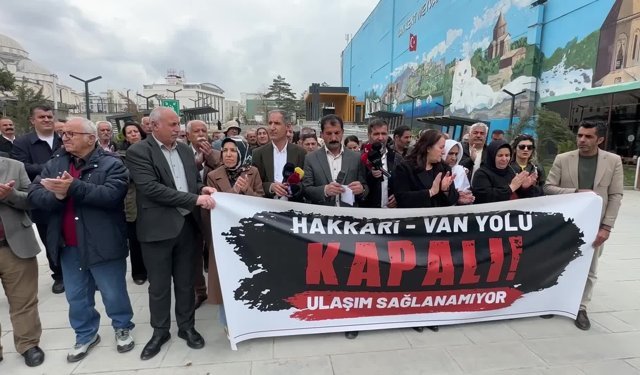 Hakkari-Van yol krizine bir tepki de Van'dan geldi