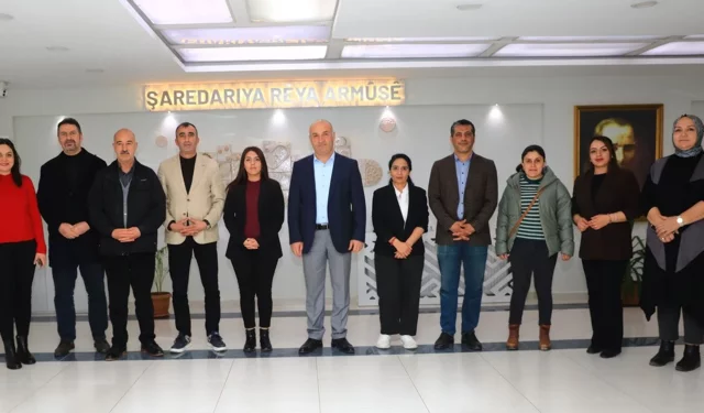 Ziraat Mühendisleri Odası Van Şubesi, İpekyolu Belediyesi eşbaşkanlarıyla bir araya geldi