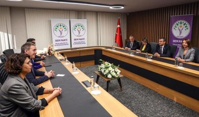 Özgür Özel yarın DEM Parti ile görüşecek