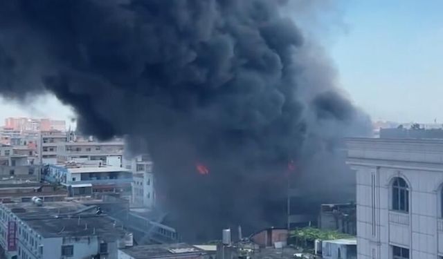 Çin'de ayakkabı fabrikasında yangın: 28 kişi hayatını kaybetti