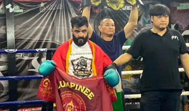 Kürt sporcu Hekar Gerdi, Malezya'da uluslararası kick boks şampiyonu oldu