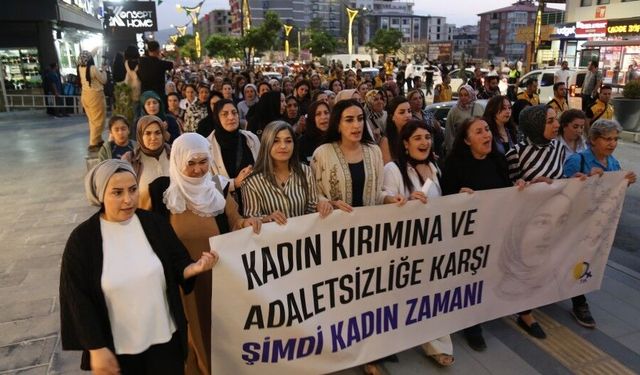 Van'da Rojin Kabaiş için yürüyüş: "Bir kadının ölümü belirsizliğe terk edilemez"