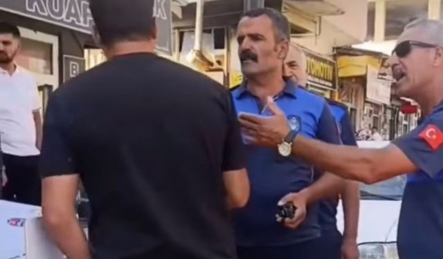 Erciş Belediyesi, seyyar satıcıya zabıta müdahalesine ilişkin açıklama yaptı