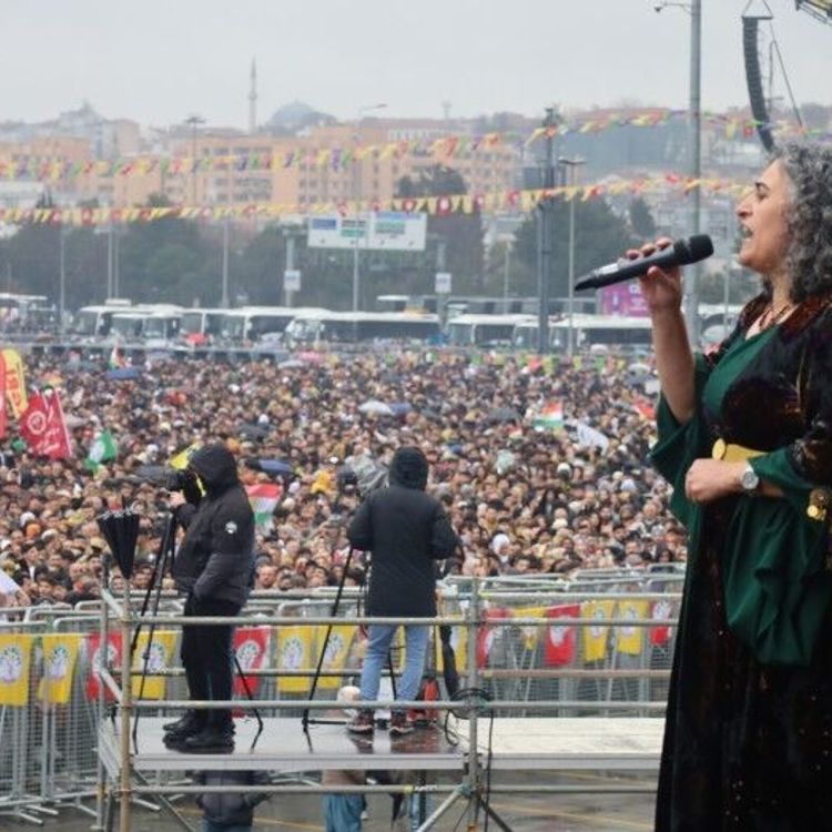 İstanbul Newrozu’nda Sebahat Tuncel’den özgürlük, barış ve siyasi süreç vurgusu