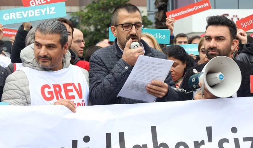 İşine son verilen gazetecilerin grevi 100'üncü gününde: Mücadeleyi bırakmayacağız