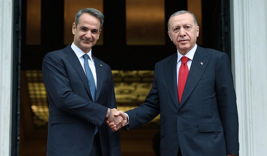 Erdoğan 'Benim için öyle biri yok' dediği Miçotakis'e bu kez 'dostum' dedi