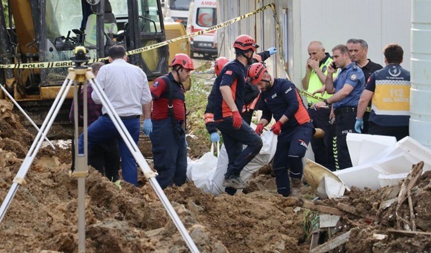 Trabzon’da göçük: 3 işçi yaşamını yitirdi