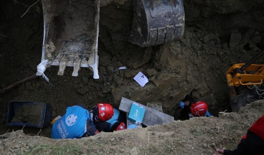 Çanakkale'de kanal çalışmasında göçük: 2 işçi hayatını kaybetti