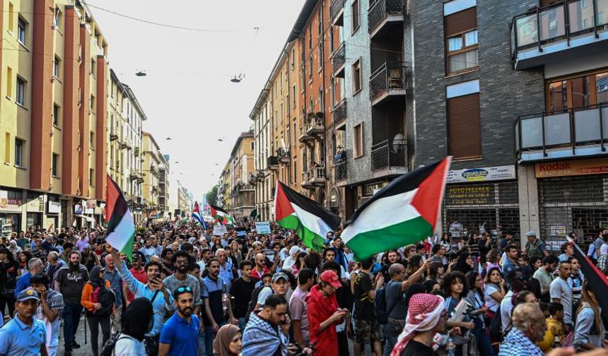 ABD, Canada ve Avrupa’da Filistin için eylemler sürüyor
