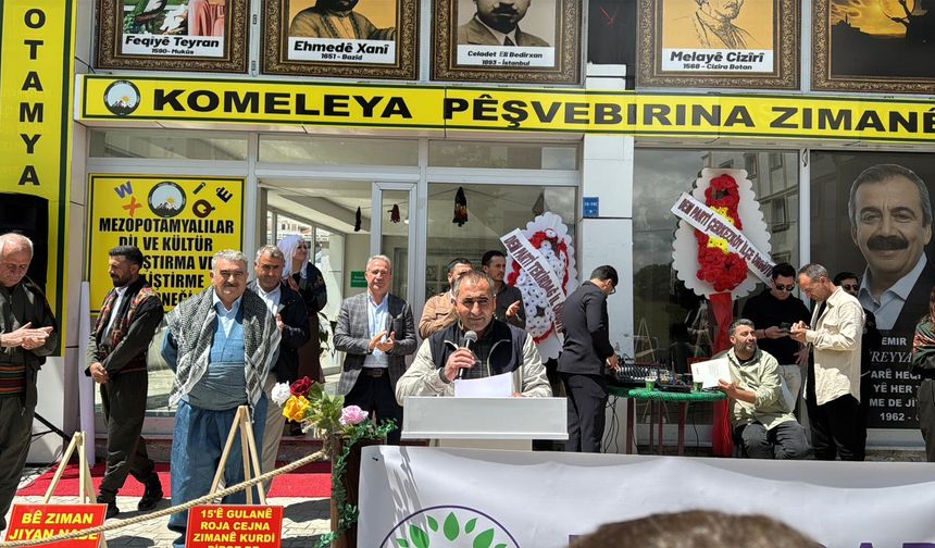 Tekirdağ’da Mezopotamya Dil ve Kültür Araştırmaları Derneği Açıldı