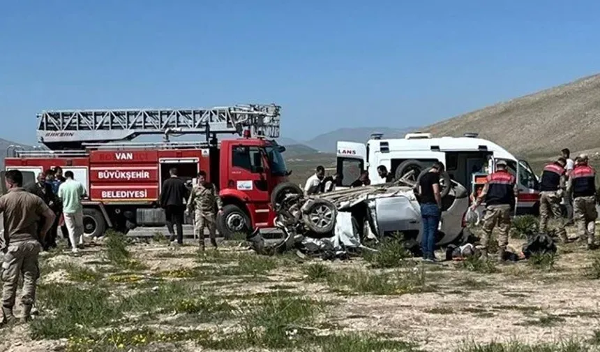 Çaldıran’da trafik kazası: 4 Kişi Hayatını Kaybetti, 2 Yaralı