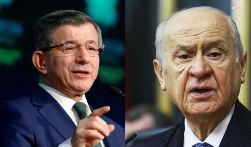Bahçeli'den Davutoğlu'na “Kürdistan Bölgesi” mektubuna teşekkür telefonu