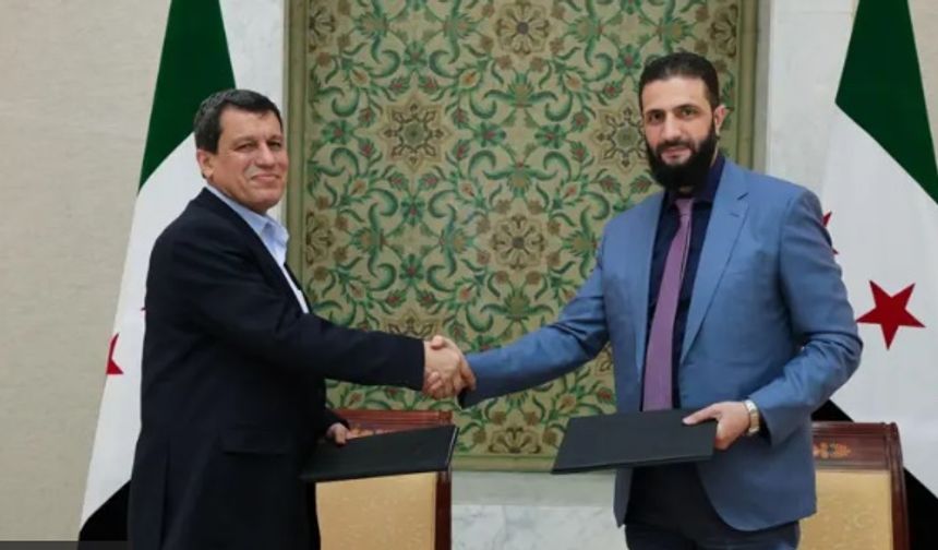 Şam ve DSG, Şara ve Abdi arasında imzalanan anlaşmayı görüştü