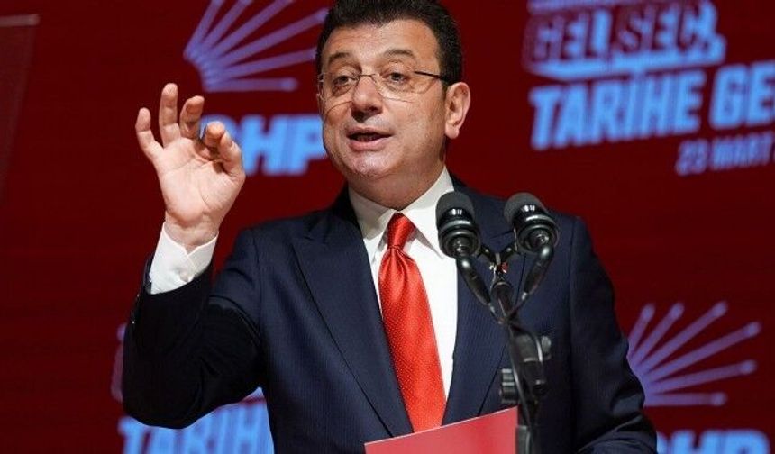 Ekrem İmamoğlu: “İddia makamı bu dosyadaki tek suç örgütüdür