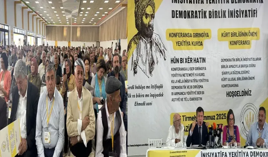 Ağrı'nın Doğubayazıt ilçesinde 'Kürt Ulusal Birliğinin Önemi Konferansı' düzenleniyor