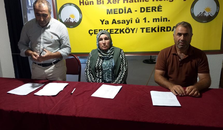 Çerkezköy'de Mezopotamyalılar Dil ve Kültür Araştırma ve Geliştirme Derneği ilk kongresini yaptı