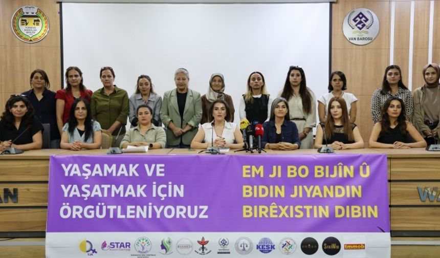 Van'da 'Yaşamak ve yaşatmak için örgütleniyoruz' kampanyası başlatıldı