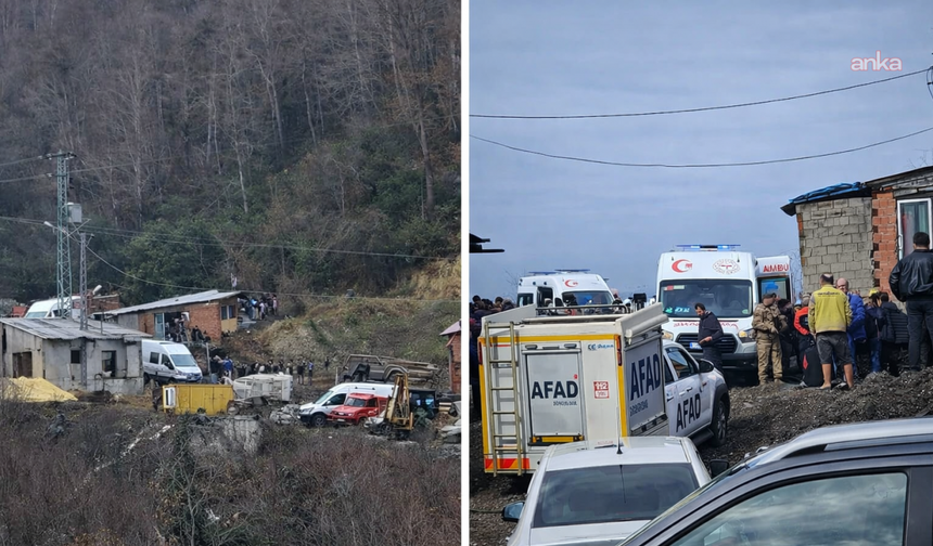 Zonguldak'ta maden ocağında göçük: 2 işçi öldü, 1 işçi kurtarıldı