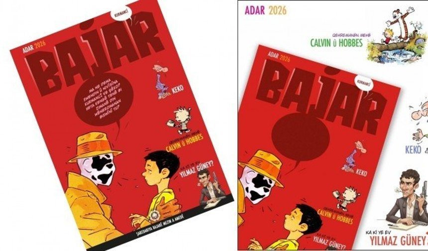 Kürtçe çizgi roman dergisi Bajar yayınlandı