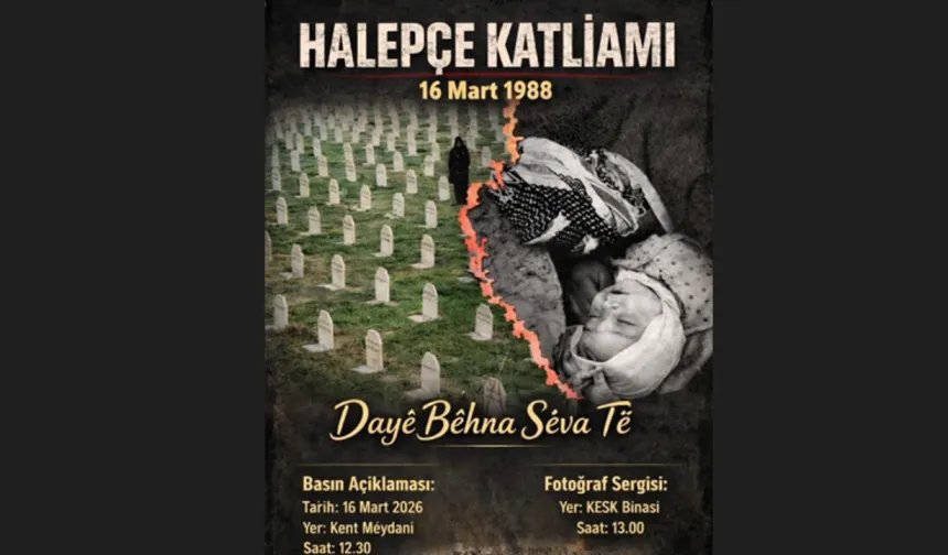 Van’da Halepçe Katliamı’nın 38. yılı için anma programı düzenlenecek