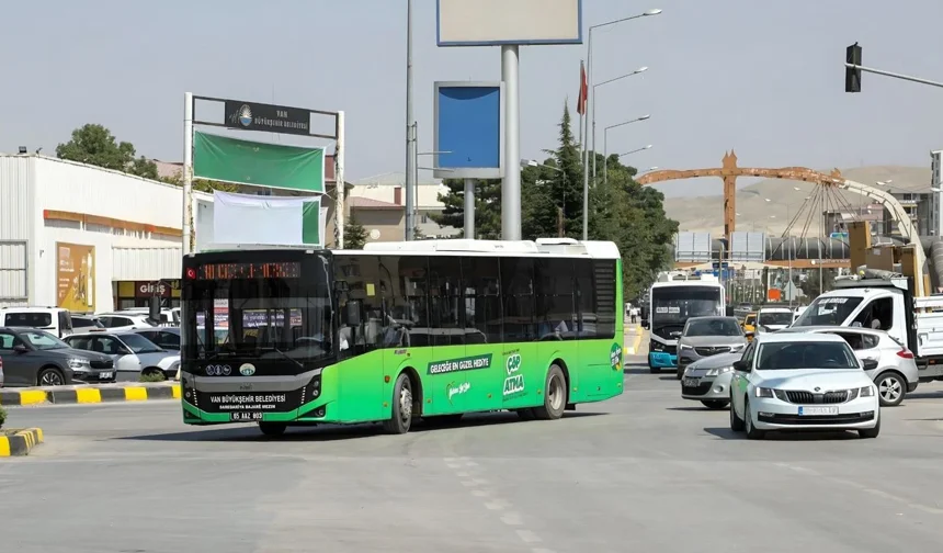 Van’da 23 Nisan’da toplu taşıma ücretsiz olacak