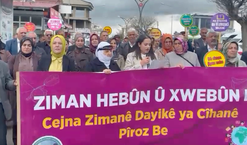 Arsisa Dil Araştırmaları Merkezi Derneği Eşbaşkanı Keleş: Kürt dili statü kazanmalı ve eğitim dili olmalıdır