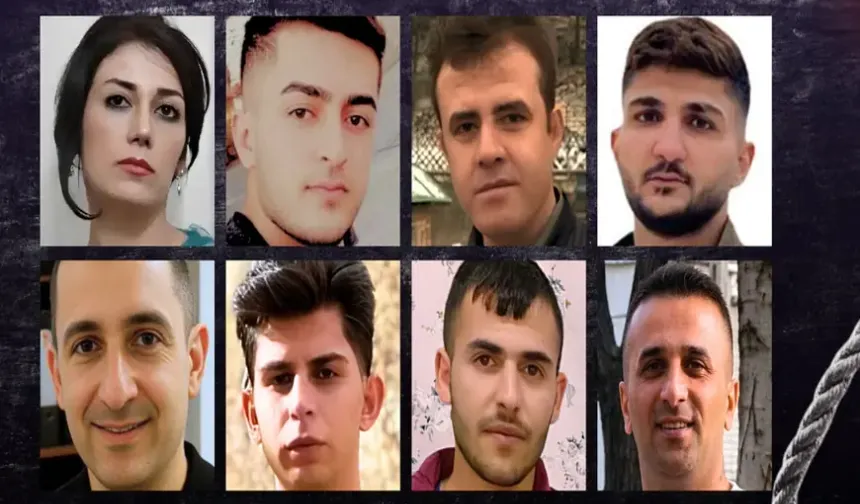 İran'da 8 Kürt siyasi mahkum idam riskiyle karşı karşıya