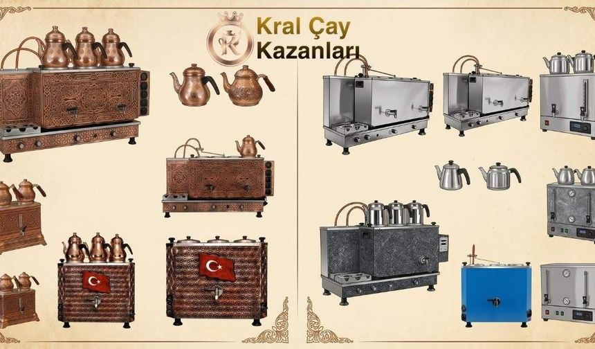 Türkiye'nin Çay Kazanı Tedarikçisi: Kral Çay Kazanları ile Tanışın